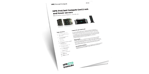 HP Proliant Family Guide