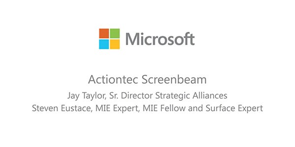 Partnership with Microsoft