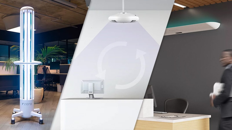 R-Zero offers solutions that create healthy indoor spaces