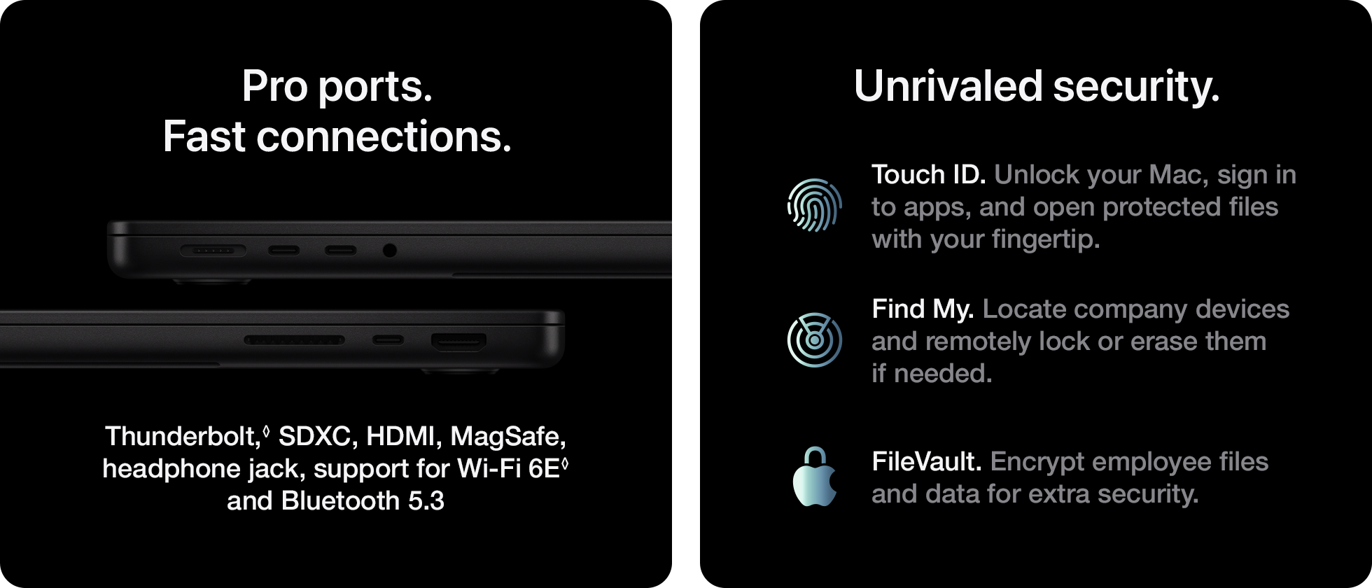 Pro Ports. Fast Connections. Unrivaled Security.