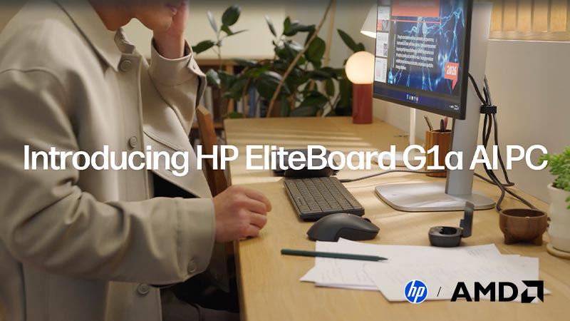 HP EliteBoard G1a Video