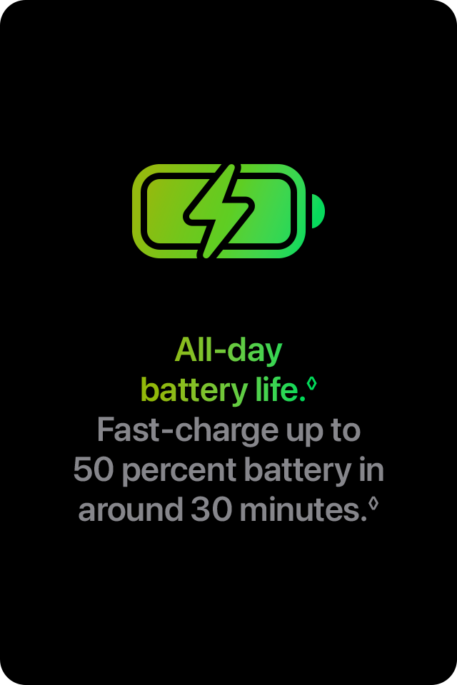 All-day battery life.