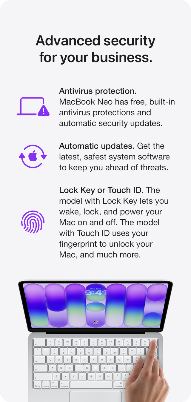 Advanced security for your business.