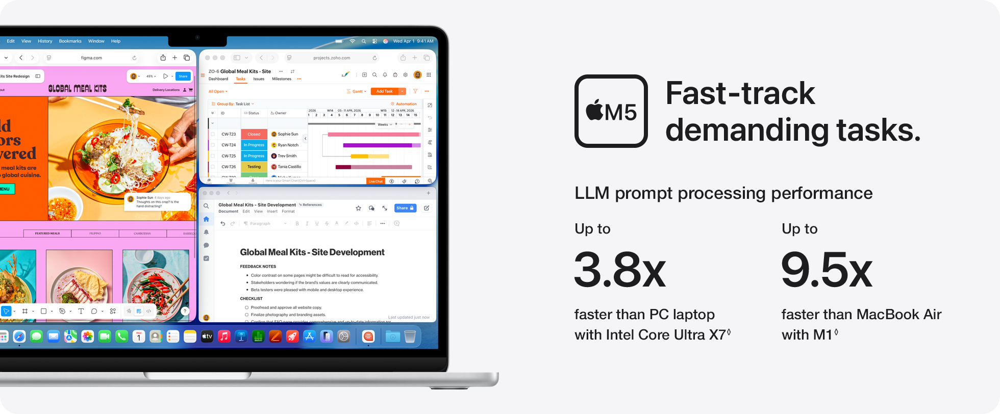 Fast-track demanding tasks.