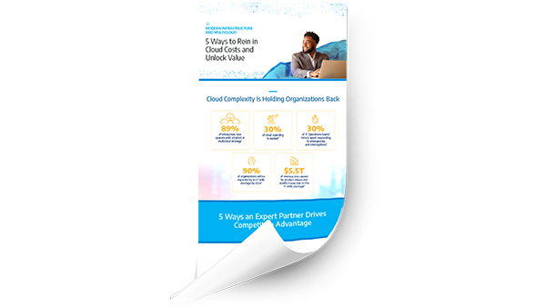 Infographic - 5 Ways to Rein in Cloud Costs and Unlock Value