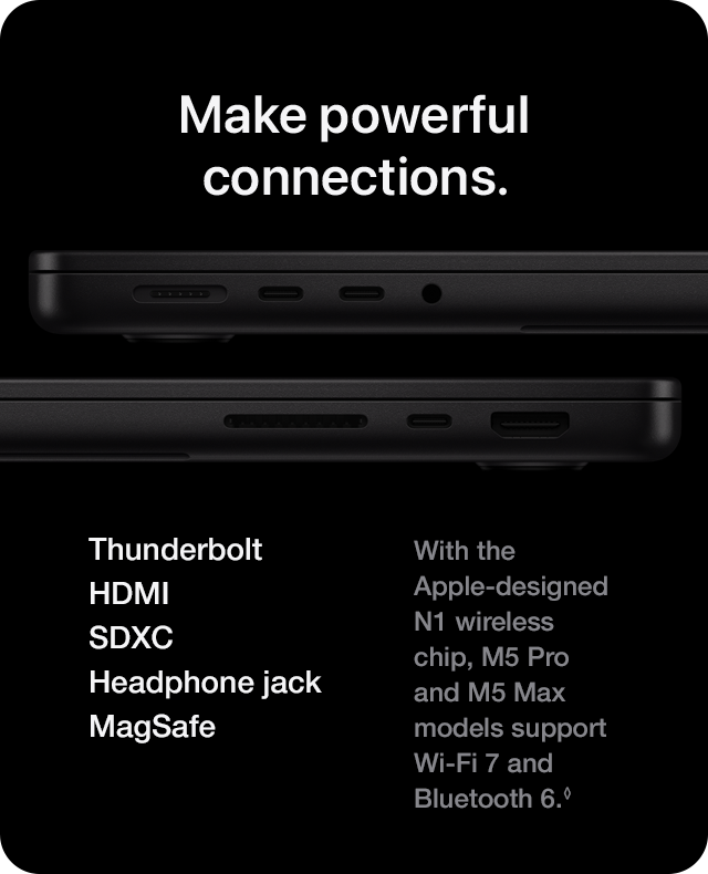 Make powerful connections.