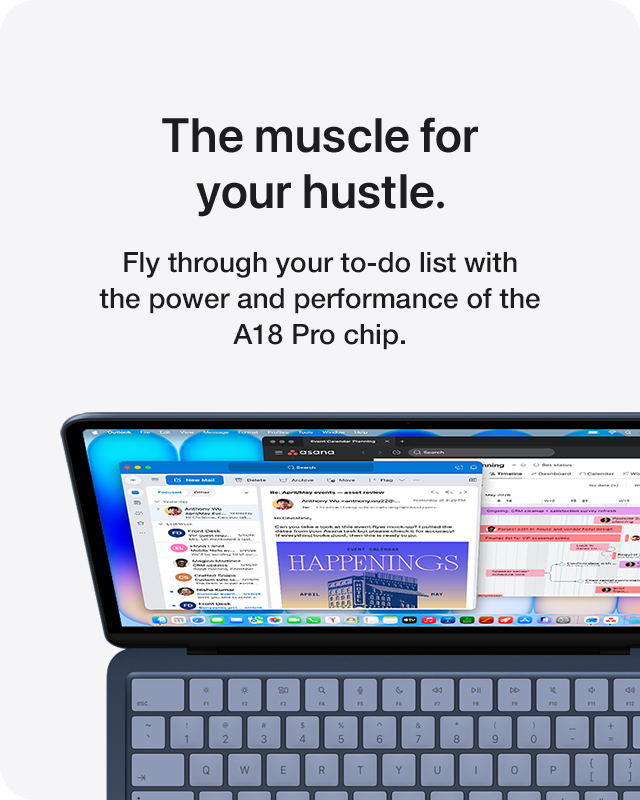 The muscle for your hustle.