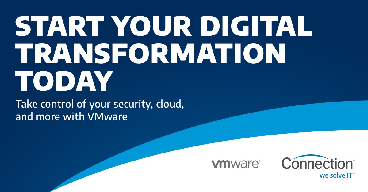 Shop the VMware Showcase at Connection Public Sector Solutions