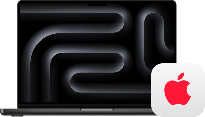AppleCare+ Expert support, enhanced coverage.