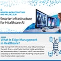 Smarter Infrastructure for Healthcare AI Infographic