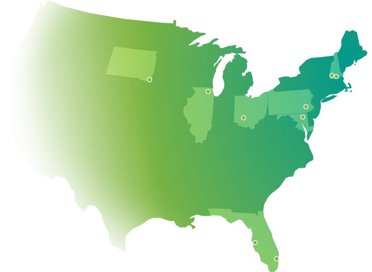 Map of the United States