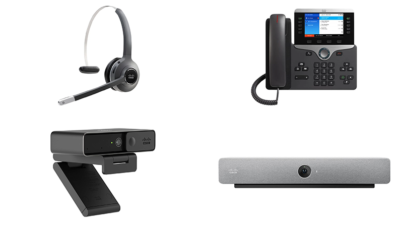 4 Products for Cisco Hybrid Workplace Solutions
